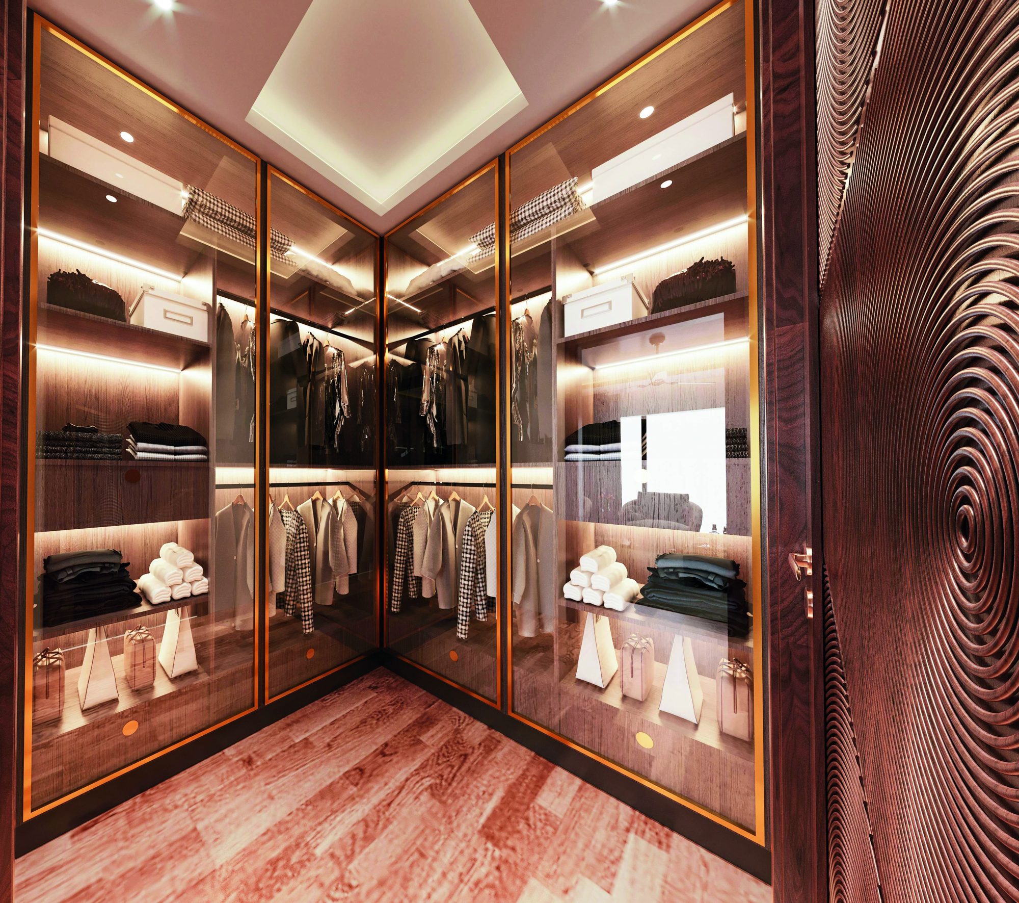 Walk-in Dressing Room, Master Suite · Delhi NCR