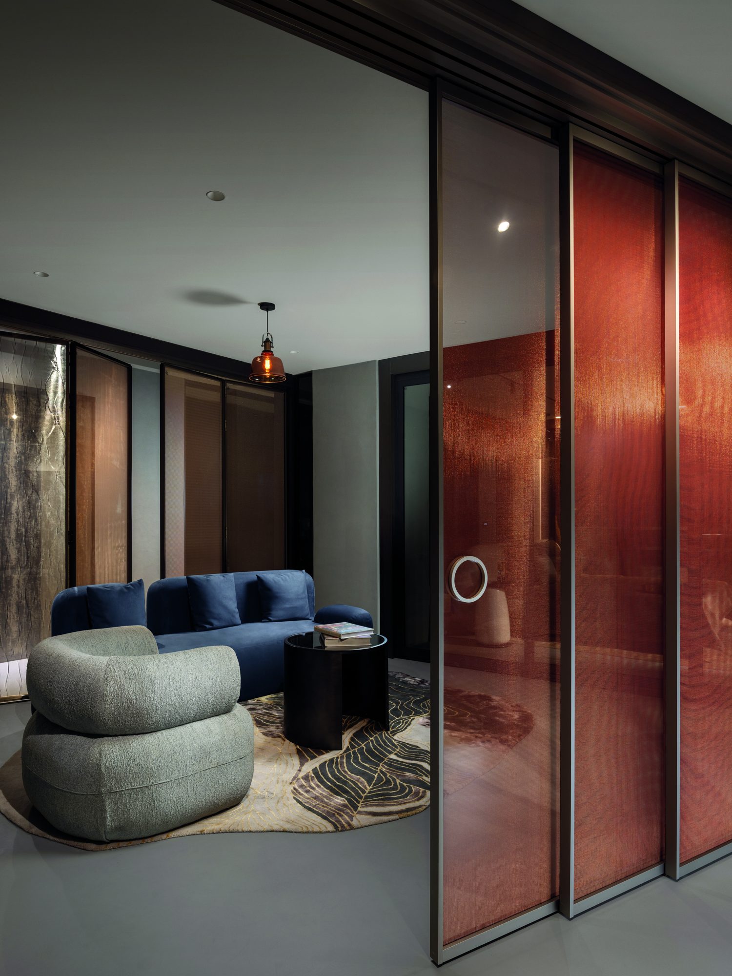 Living Room Partition, Private Residence · New Delhi